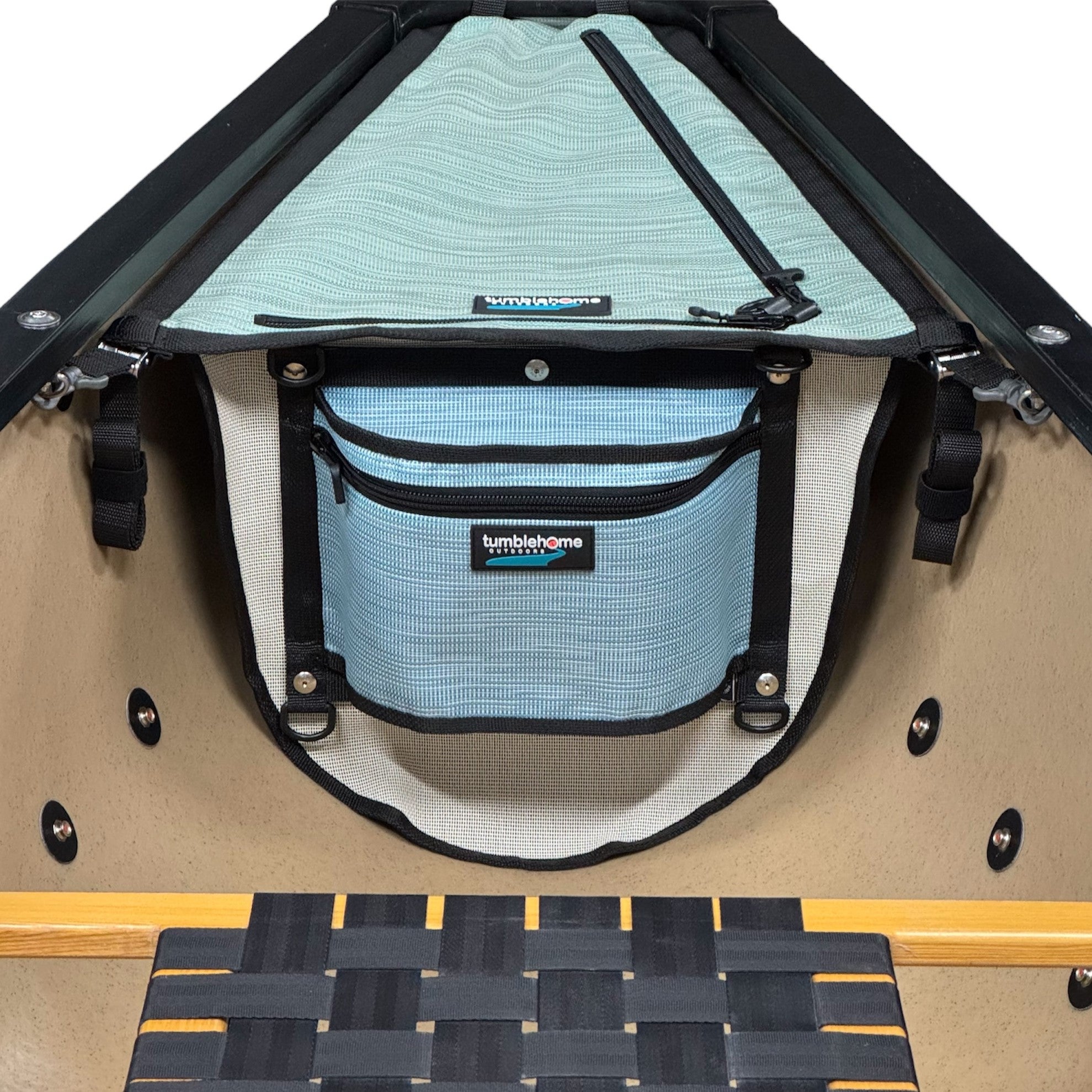 bcf kato tackle bag Okeechobee Fats Small Soft-Sided Item Color:Seafoam Rubber coated mesh pockets Shakespeare Ugly Stik Tiger gift flow product